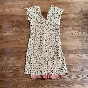 Zoe Jordan embroidered dress
